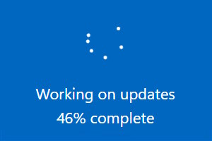 Never ending Windows 11 update screen